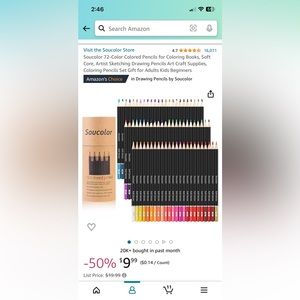 New in box coloring pencils Unopened